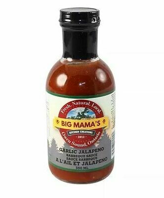 Big Mama's Kitchen - Garlic Jalepeno BBQ Sauce LOCAL