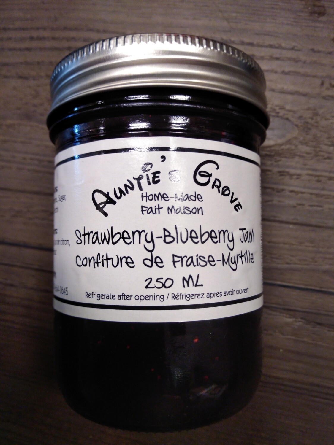 Auntie's Grove Blueberry Jam - Local