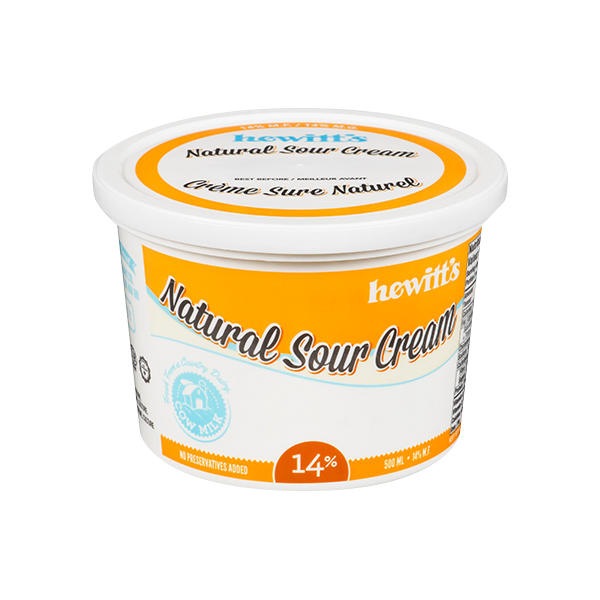 Sour Cream 14% Gay Lea - 500g LOCAL