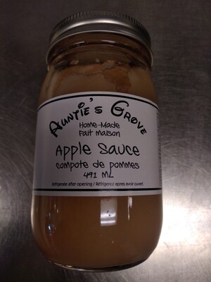 Auntie's Groves Apple Sauce 500ml - Local