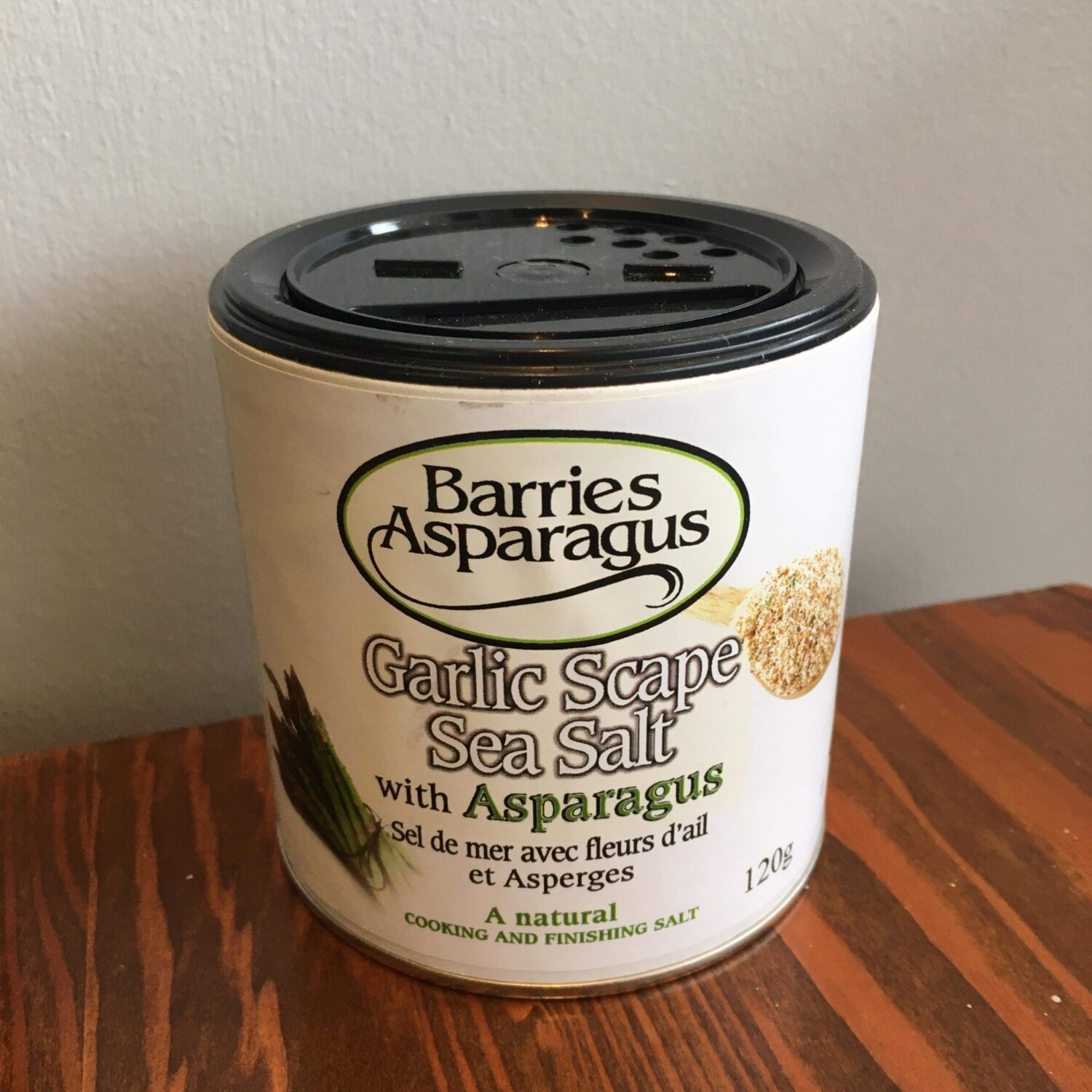 Sea Salt With Garlic & Asparagus- Barrie's Asparagus Farm LOCAL