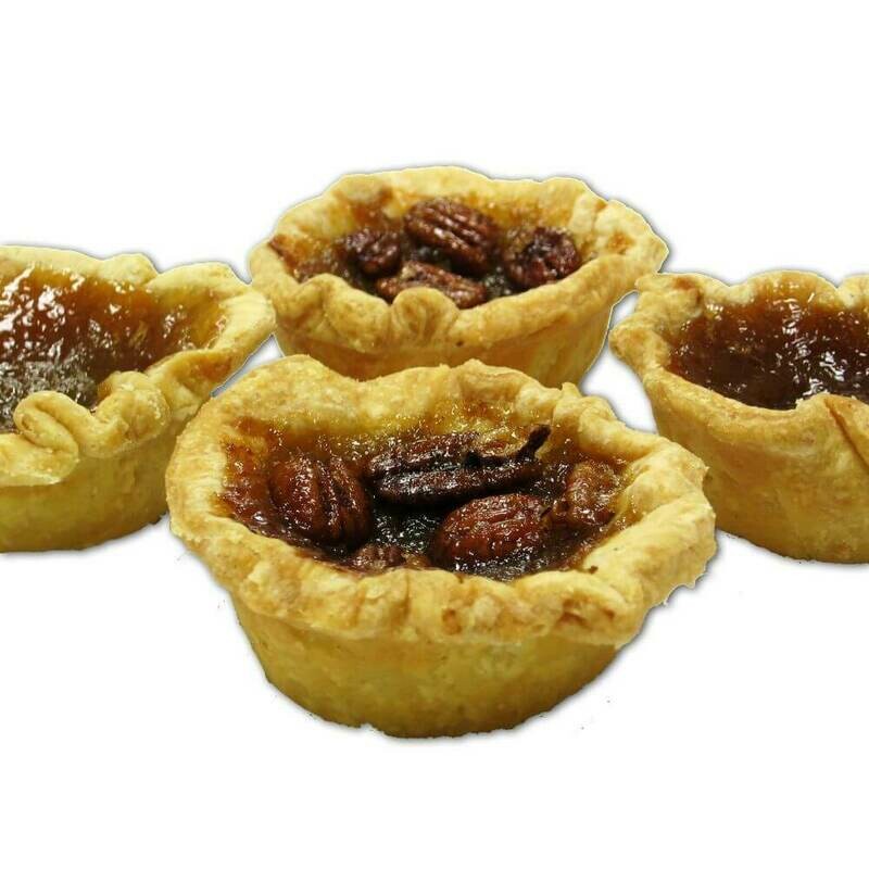 Butter Tarts Pecan 6 pack  LOCAL