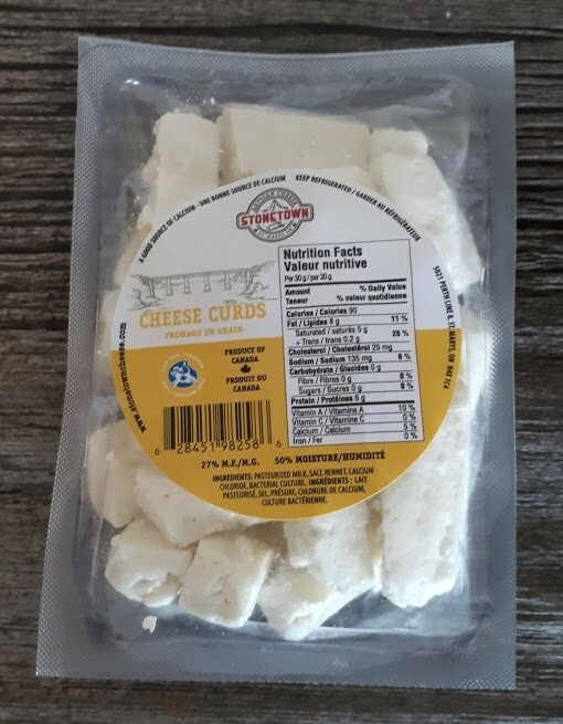 Plain Cheese Curds - Mountainoak Artisan Cheese LOCAL