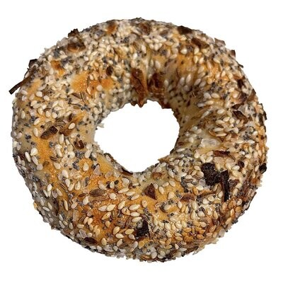 Everything Wood Fired Bagel - Nu Bagel LOCAL