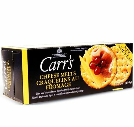Carr's Cheese Melts Crackers 