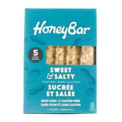 Honeybar Sweet & Salty Snack Bar 5 Pack - LOCAL