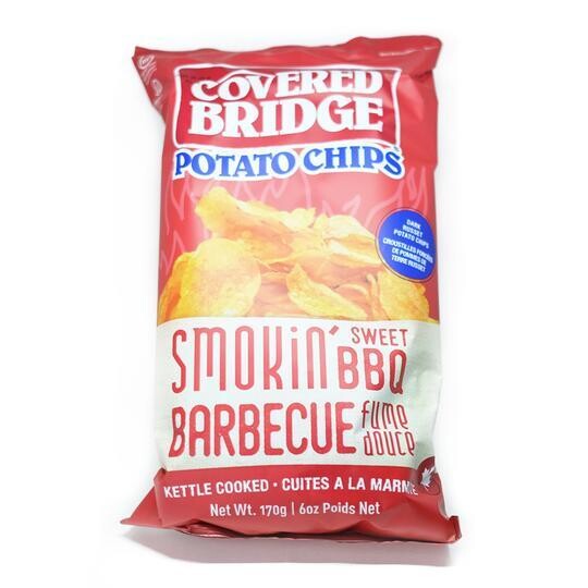 Smokin&#39; Sweet BBQ Chips - 170g Covered Bridge LOCAL