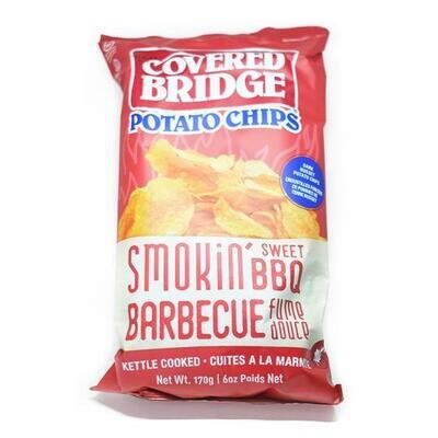 Smokin' Sweet BBQ Chips - 170g Covered Bridge LOCAL