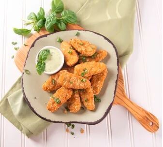 Vegan Chick'n Tenders - 454g 18 per pack