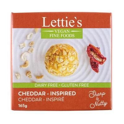 Cheddar - Inspired Vegan Cheese - Lettie's Fine Foods LOCAL
