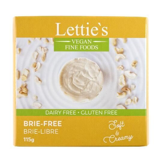 Brie-Free Vegan Cheese - Lettie's Fine Foods LOCAL