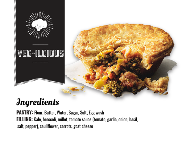 Veg-ilicious Pot Pie - LOCAL The Pie Commision