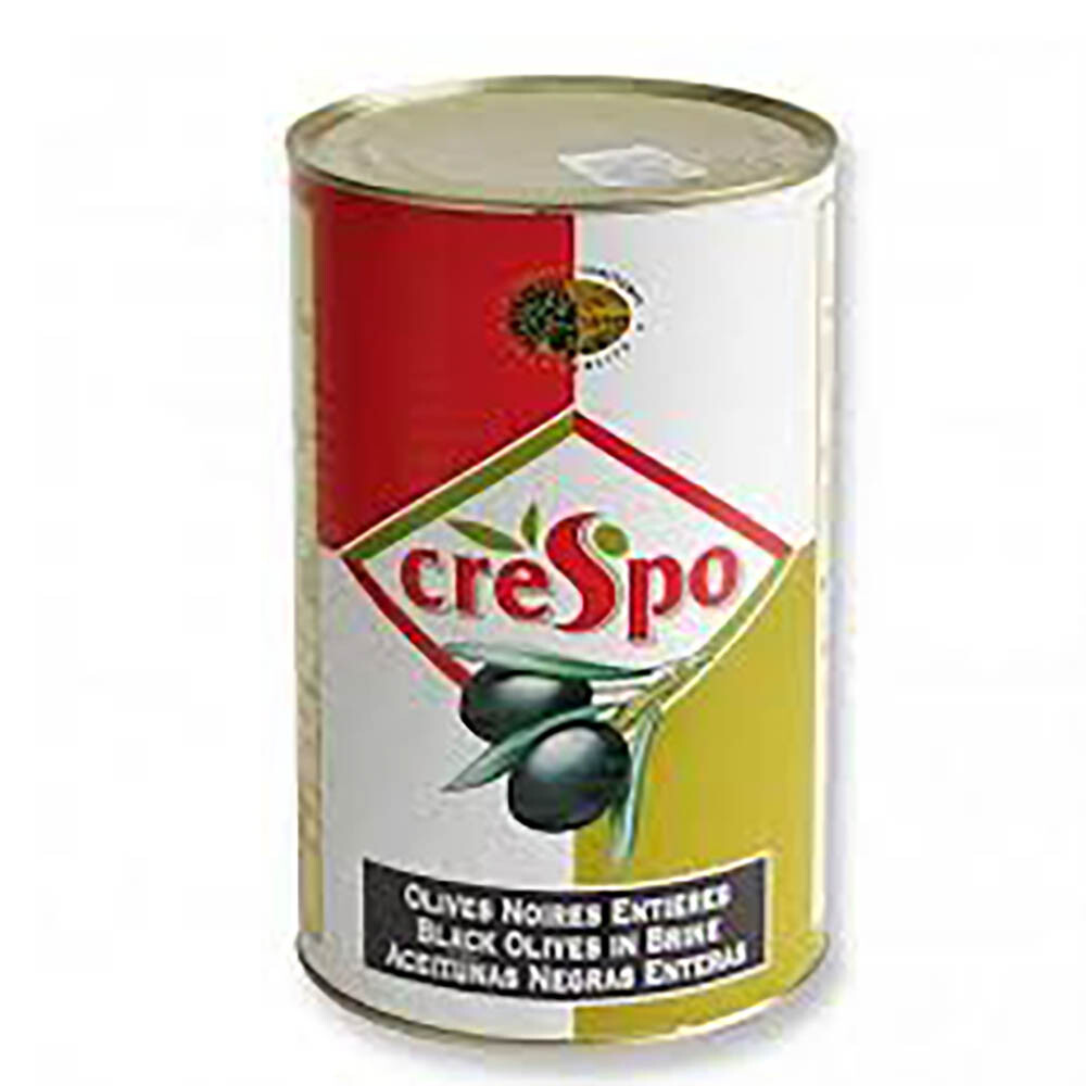 Crespo Whole Black Olives - Spain 398ml