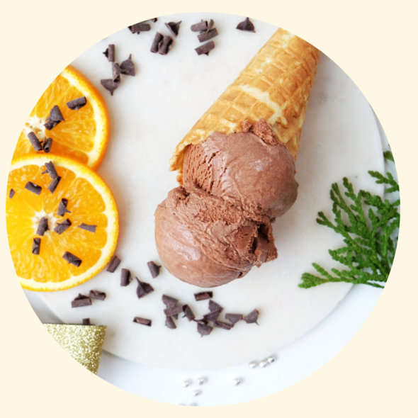 Four All Ice Cream - Chocolate Orange - Vegan LOCAL