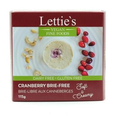 Cranberry Brie-Free Vegan Cheese - Lettie's Fine Foods LOCAL