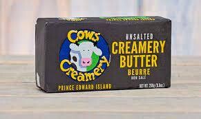 Unsalted Creamery Butter - Cow's Creamy World's Best!