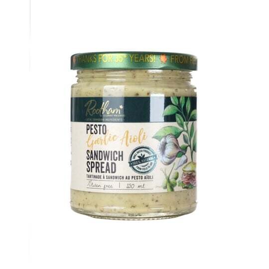 Pesto Garlic Aoli Sanwich Spread - LOCAL Roothams Gourmet