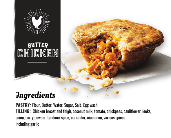 Butter Chicken Pot Pie - LOCAL The Pie Commision