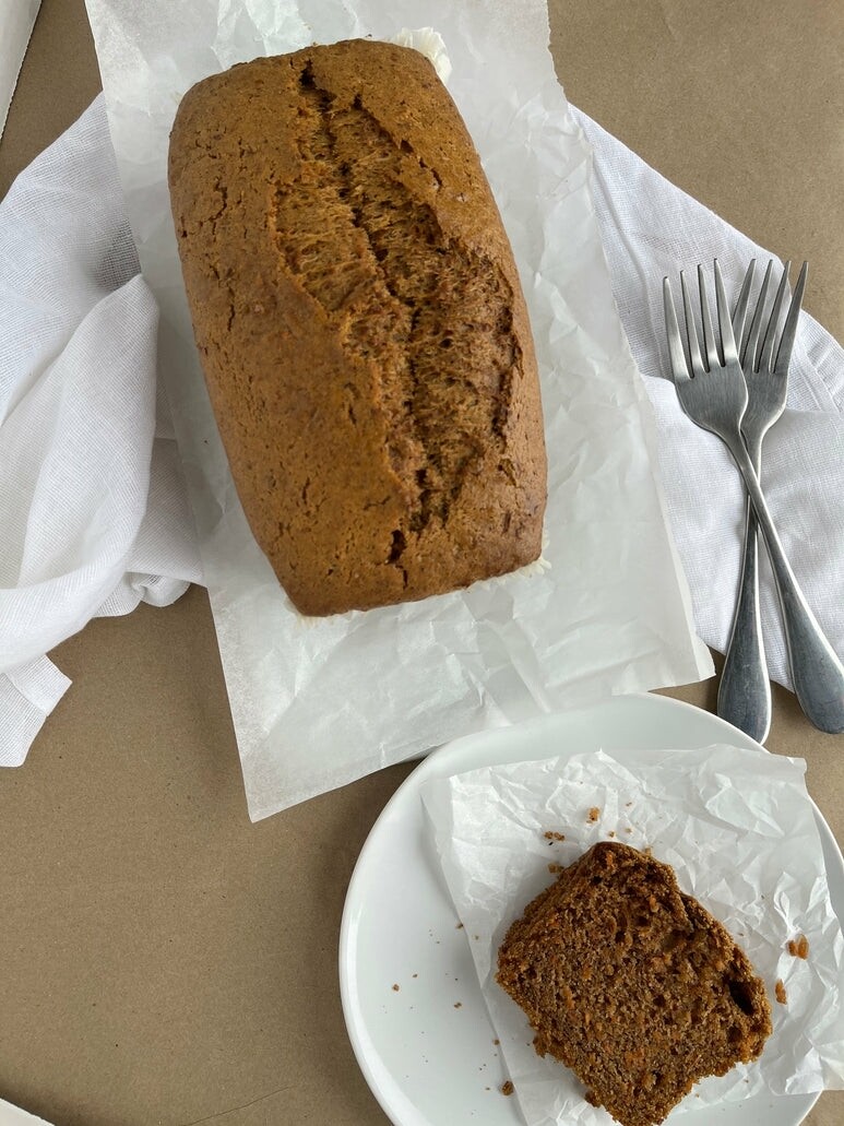 Vegan Spiced Carrot Loaf - LOCAL Sweets from the Earth