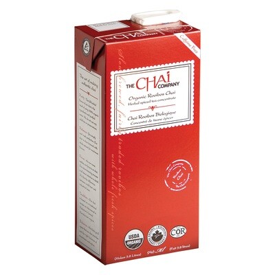 Organic Chai Tea Rooibos - 32oz Carton