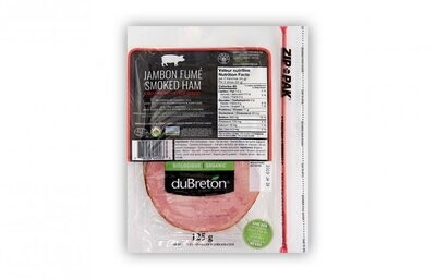 Black Forest Ham Sliced (Organic) – DuBreton 150g