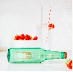 Ontarieau Grapefruit Mint Sparkling Spring Water - 6 * 355ml LOCAL