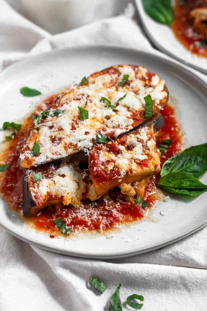 Vegetarian Eggplant Parmesan - Friday Hot Family Meal Package