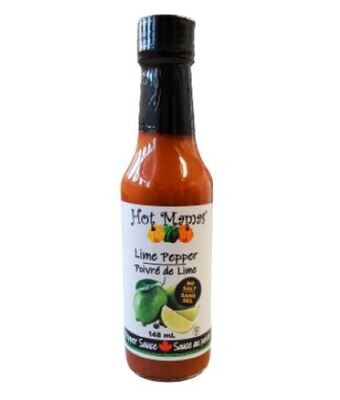 Hot Mamas Lime Pepper Sauce - LOCAL - 148ml