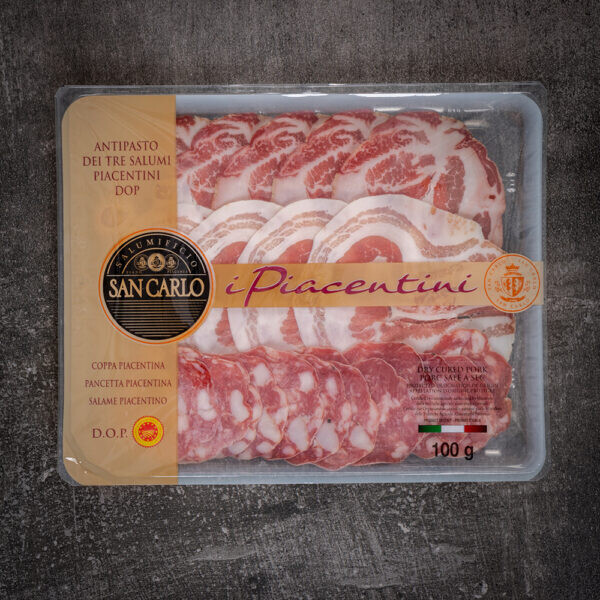 Charcuterie Trio Sliced Meats - San Carlo 125g Gluten Free