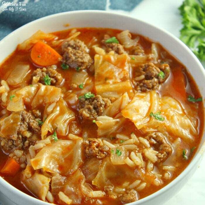 Cabbage Roll Soup - Single Serving 12oz