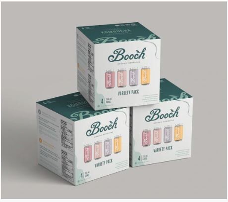 Booch Organic 4 Can Variety Pack - 4 x 355ml - London Ontario