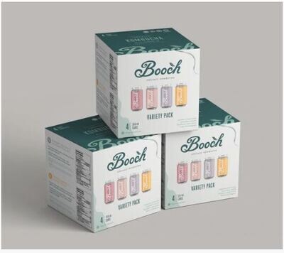 Booch Organic 4 Can Variety Pack - 4 x 355ml - London Ontario