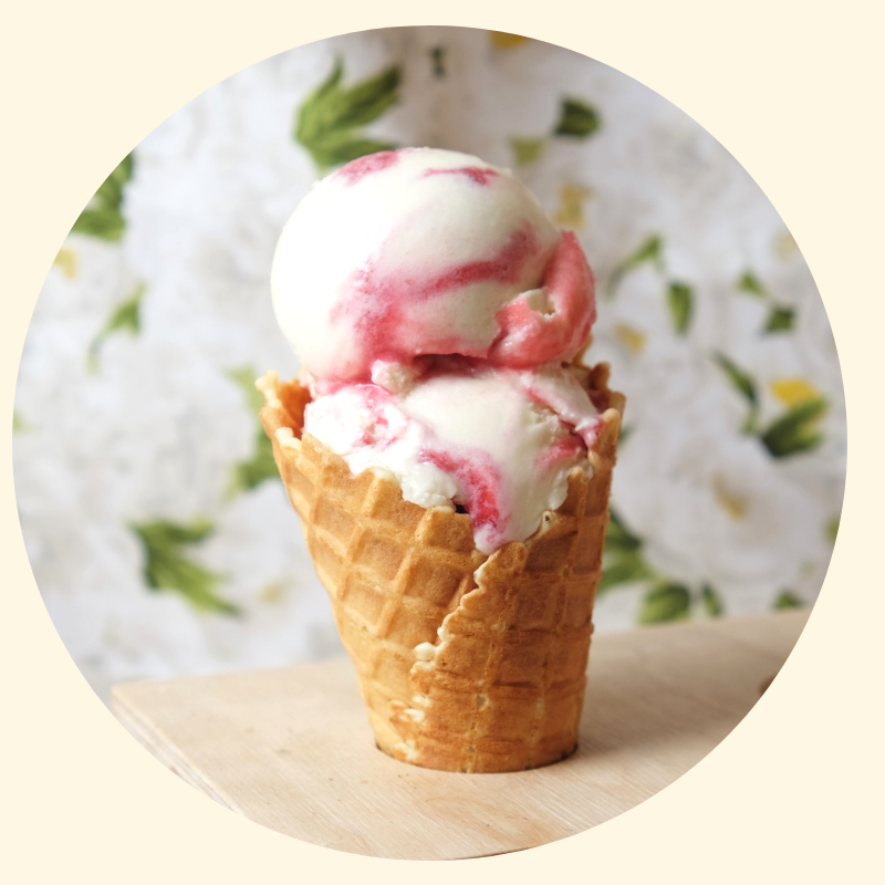 Four All Ice Cream - Raspberry Ripple LOCAL