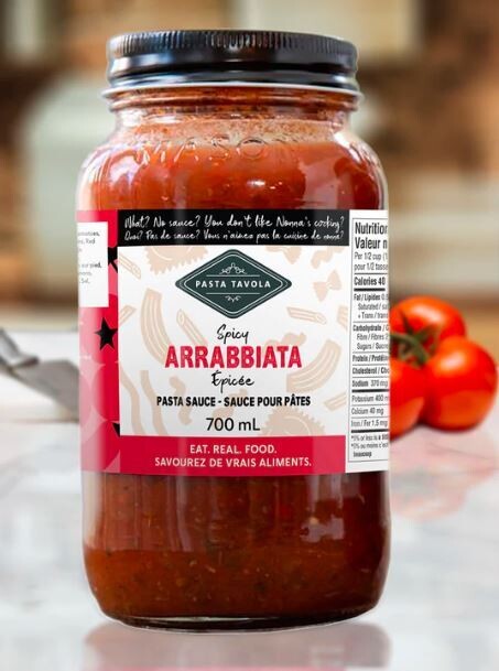 Spicy Arrabbiata, Pasta sauce - 700ml LOCAL Pasta Tavola