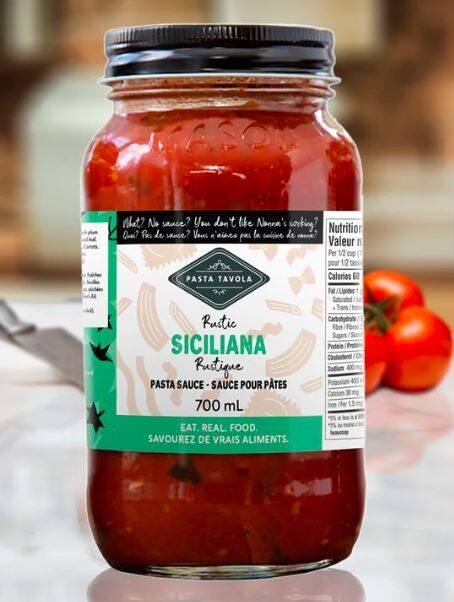 Rustic Siciliana, Pasta sauce - 700ml LOCAL Pasta Tavola