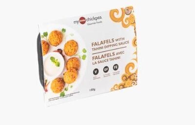 Falafels With Tahini Dipping Sauce - 150g - LOCAL MY LITTLE CHICKPEA GOURMET FOODS