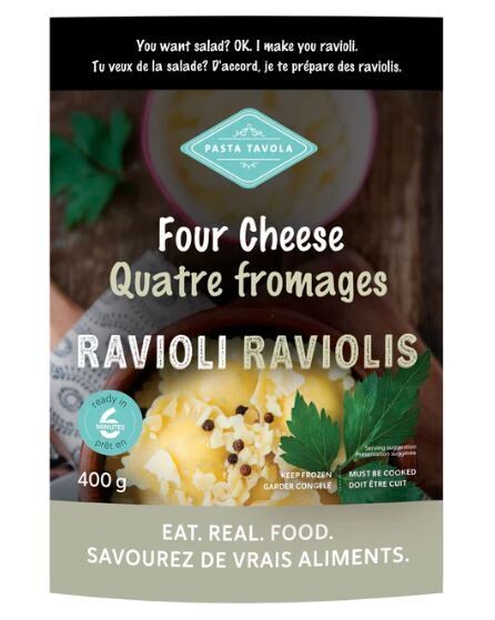 Four Cheese Ravioli - 400g LOCAL Pasta Tavola