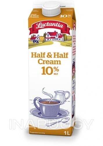 Half & Half Cream 10% - Lactancia  1L