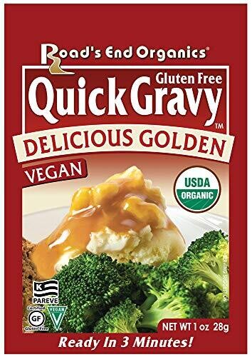 Road's End Organics Gluten Free Golden Gravy Mix, 1 Ounce Pouch VEGAN