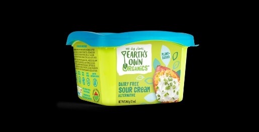 Sour Cream Earth's Own Plant Based - 340ml