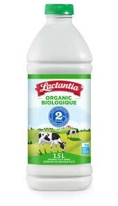 Organic 2% Milk - Lactancia 1.5L