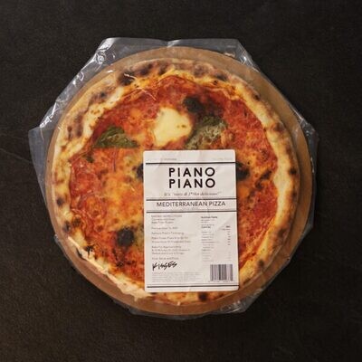 Mediterranean Pizza  - Piano Piano Restaurant LOCAL