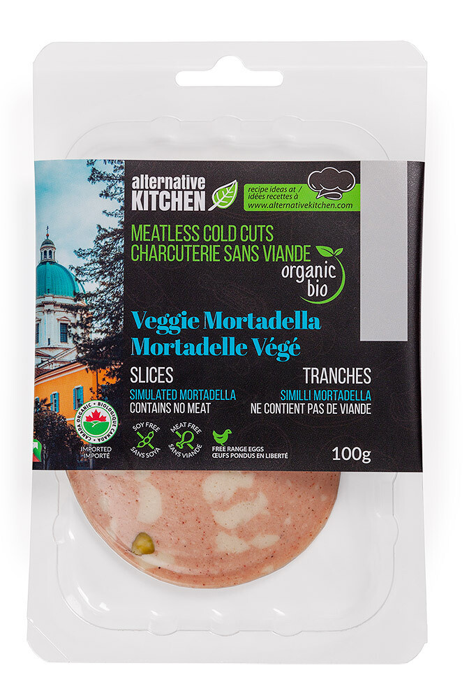 Organic Mortadella Veggie Cold Cut - Vegan - Alternative Kitchen 100g
