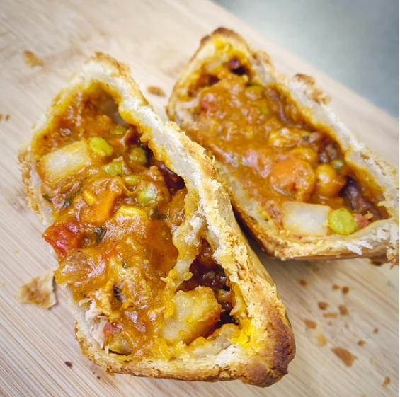 Lamb Curry &amp; Vegetable Pot Pie - LOCAL The Pie Commision