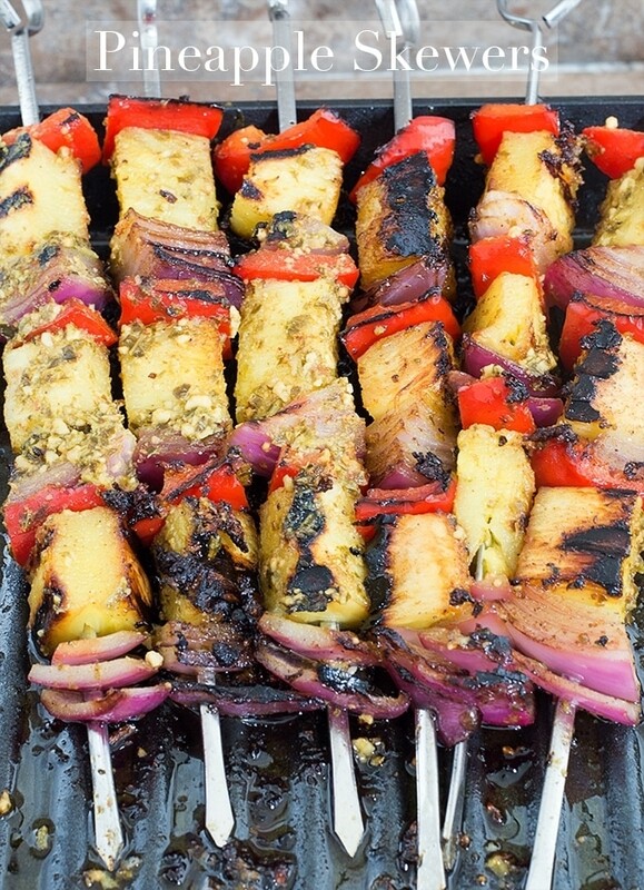 Pineapple &amp; Vegetable Skewers - Pack of 2
