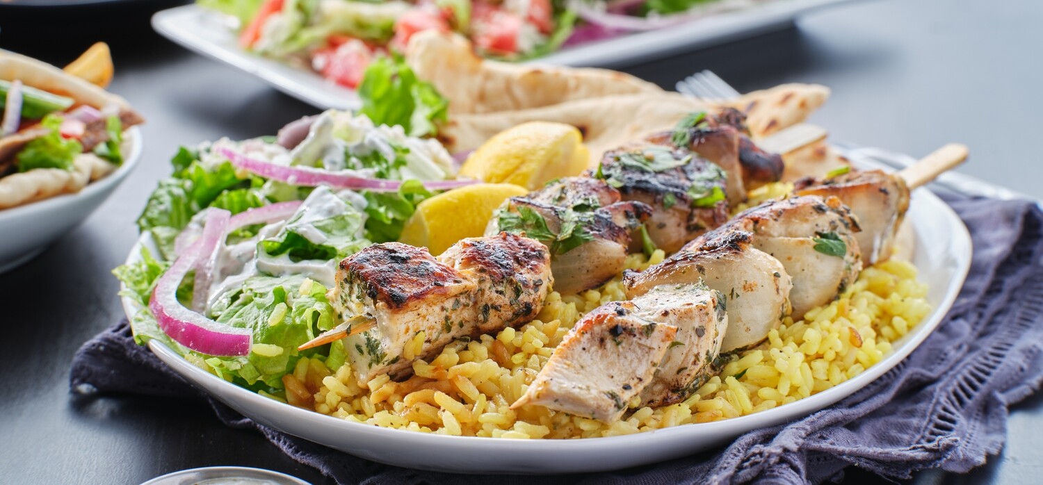 Greek Chicken Kabob Meal Kit Serves 2