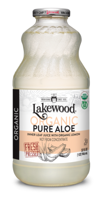 Lakewood Pure Aloe Juice Organic 946ml