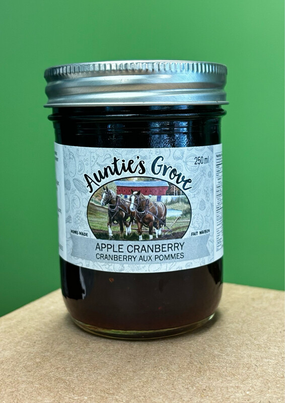 Auntie&#39;s Grove Apple Cranberry Jam - Local