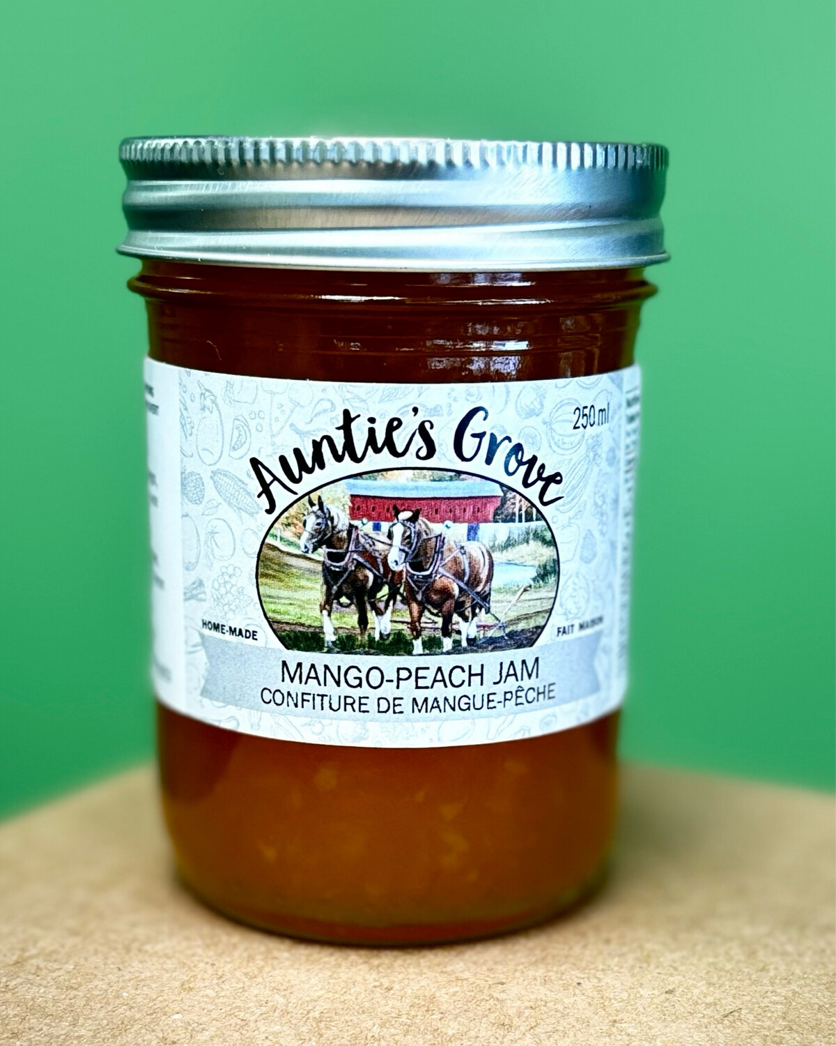 Auntie's Grove Mango-Peach Jam - Local