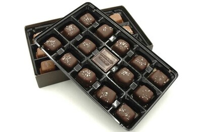 Salted Caramels Milk Chocolate Gift Box - LOCAL Waterloo Candies